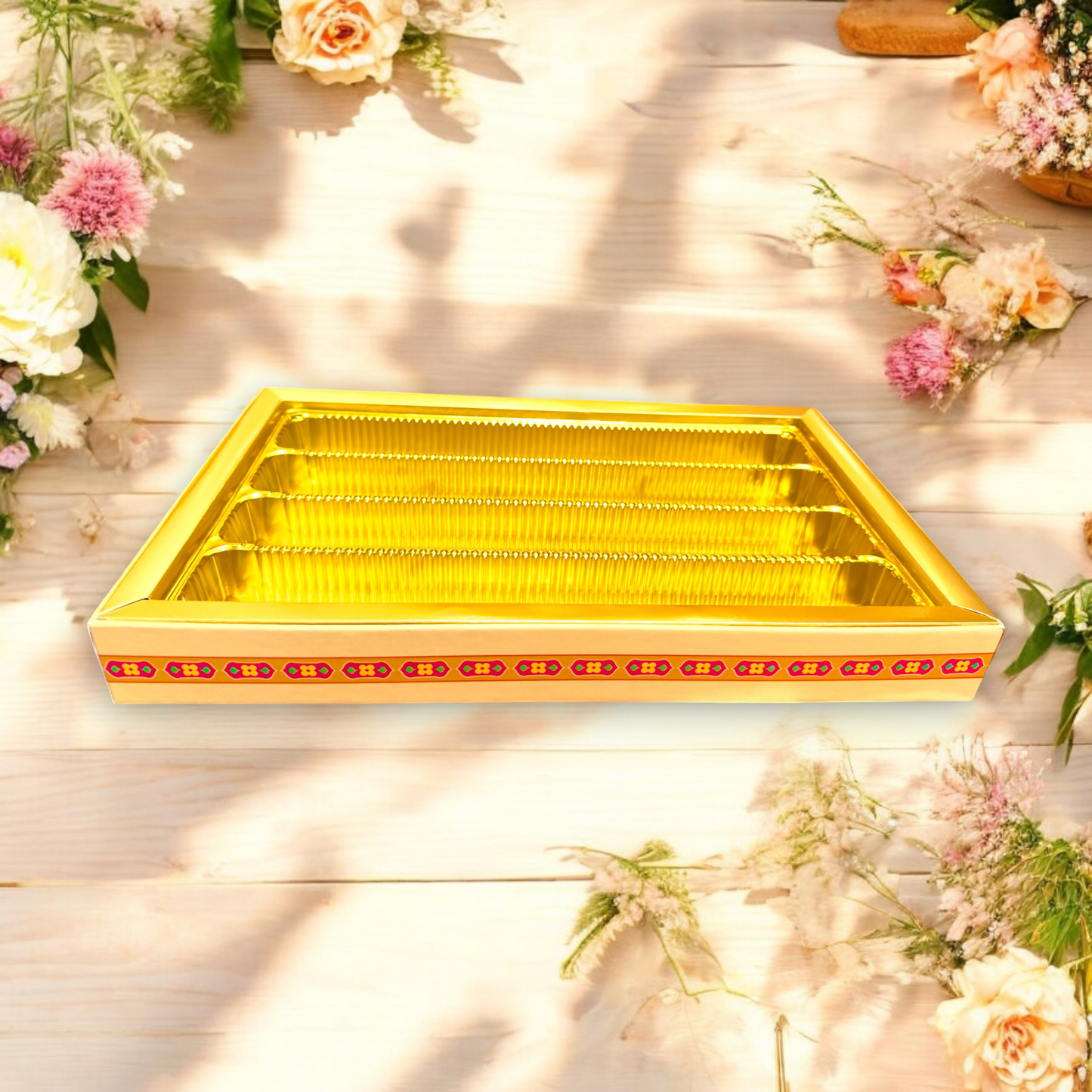 Yellow Hawa Mahal Sweet box